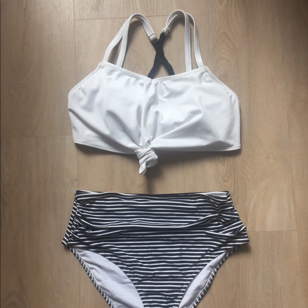 Nettles tale top, Cupshe cheeky bottom